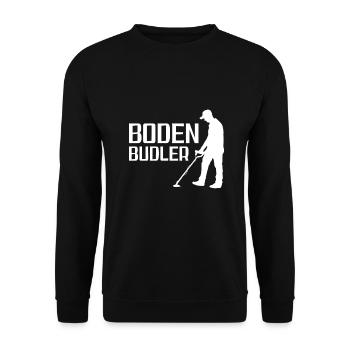 Sondeln Sondel Metalldetektor Schatzsuche - Unisex Pullover - Schwarz - Vorne - Alina (178cm) & Michal (187cm)