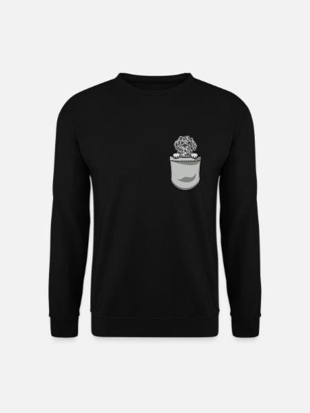 Bolonka Zwetna Geschenk Hunde - Unisex Pullover - Schwarz