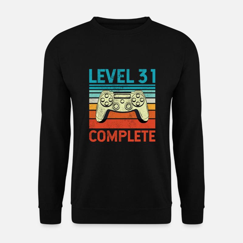 Level 31 Complete - Unisex Pullover - Schwarz