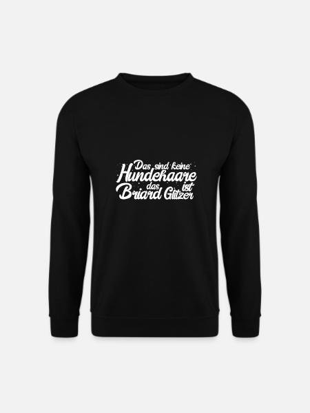 Briard Geschenk Hunde - Unisex Pullover - Schwarz