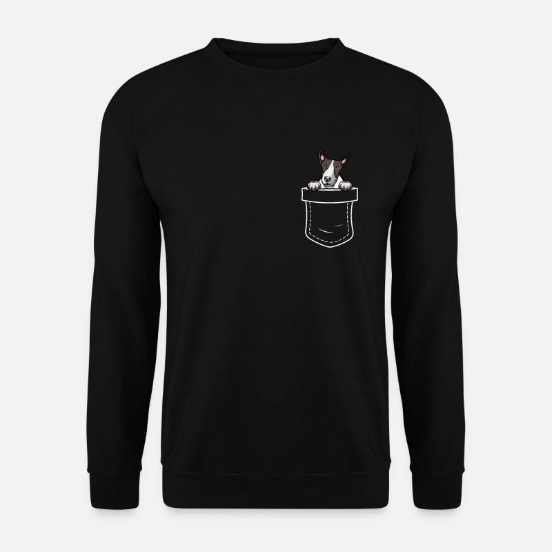 Bull Terrier Gift Dogs - Unisex Sweatshirt - black
