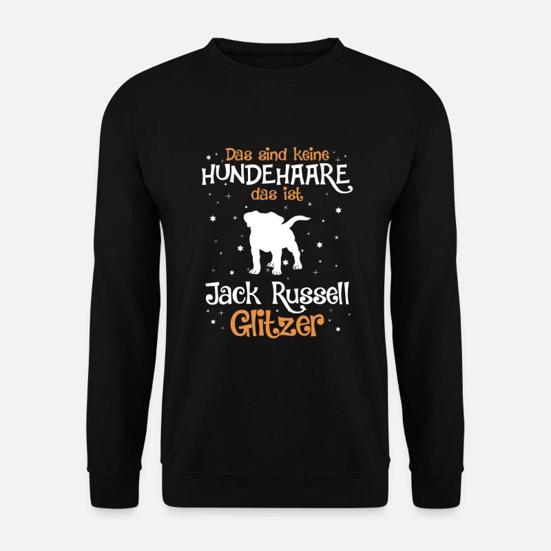 Jack Russell Terrier Hund Dog Hundehalter - Unisex Pullover - Schwarz