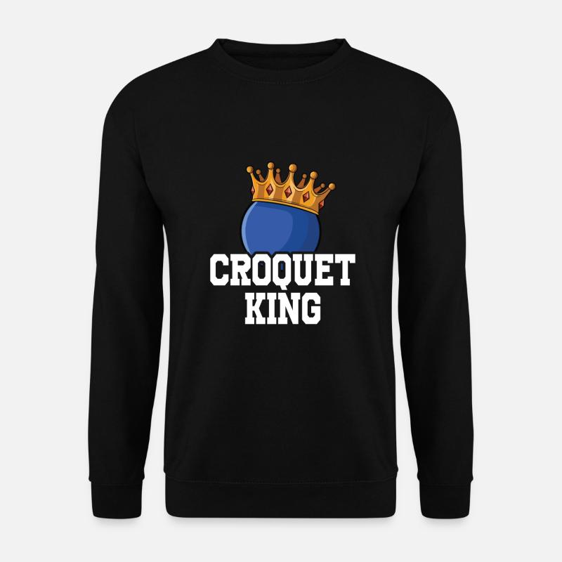 Croquet - Unisex Sweatshirt - black