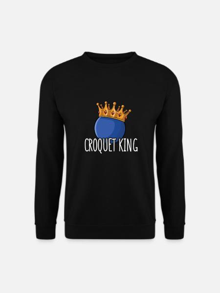 Croquet - Unisex Sweatshirt - black