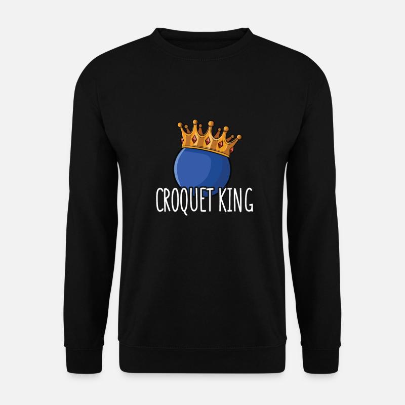 Croquet - Unisex Pullover - Schwarz