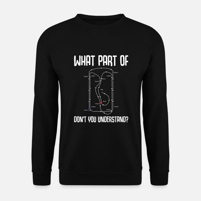 Croquet - Unisex Sweatshirt - black