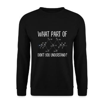 Croquet - Sweat-shirt Unisexe - noir - Devant - Alina (178cm) & Michal (187cm)