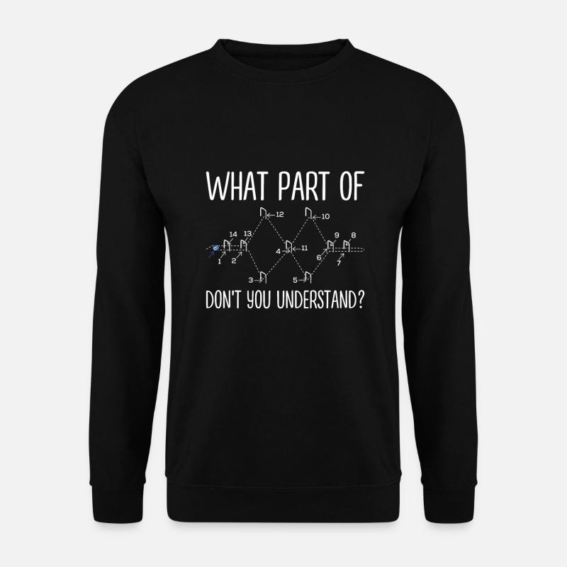 Croquet - Unisex Pullover - Schwarz
