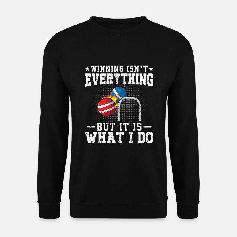 Croquet - Unisex Pullover - Schwarz
