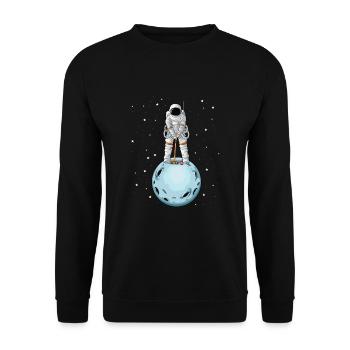 Croquet - Sweat-shirt Unisexe - noir - Devant - Alina (178cm) & Michal (187cm)