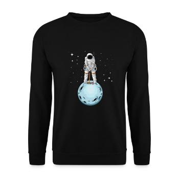 Croquet - Sweat-shirt Unisexe - noir - Devant - Alina (178cm) & Michal (187cm)