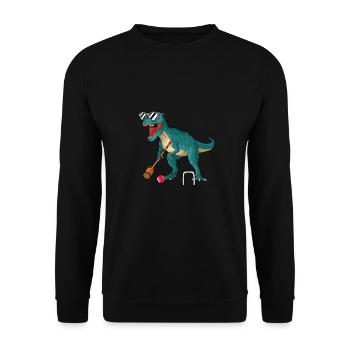 Croquet - Sweat-shirt Unisexe - noir - Devant - Alina (178cm) & Michal (187cm)