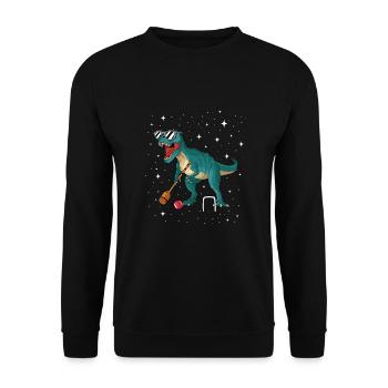 Croquet - Sweat-shirt Unisexe - noir - Devant - Alina (178cm) & Michal (187cm)