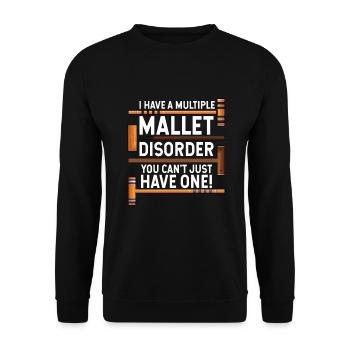 Croquet - Sweat-shirt Unisexe - noir - Devant - Alina (178cm) & Michal (187cm)