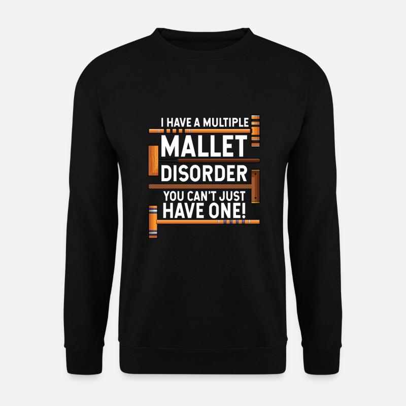 Croquet - Unisex Sweatshirt - black