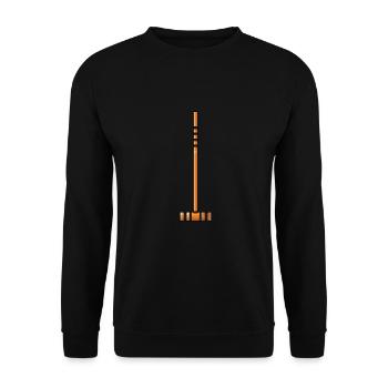 Croquet - Sweat-shirt Unisexe - noir - Devant - Alina (178cm) & Michal (187cm)