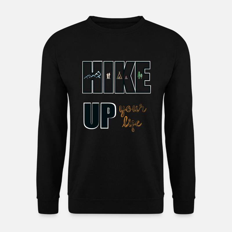 Randonnée - Montez en randonnée! - Sweat-shirt Unisexe - noir