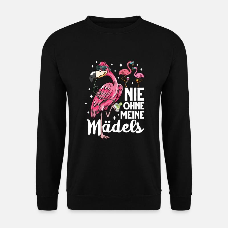 Flamingo JGA - Unisex Pullover - Schwarz