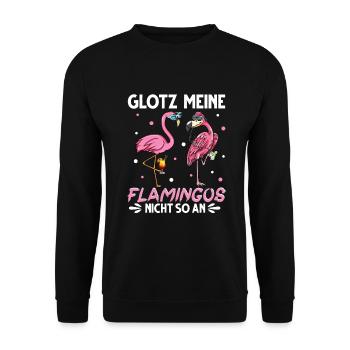 Flamingo JGA - Unisex Pullover - Schwarz - Vorne - Alina (178cm) & Michal (187cm)