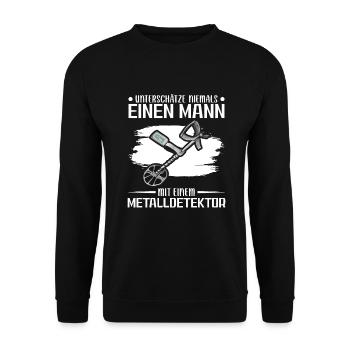 Sondeln - Unisex Pullover - Schwarz - Vorne - Alina (178cm) & Michal (187cm)