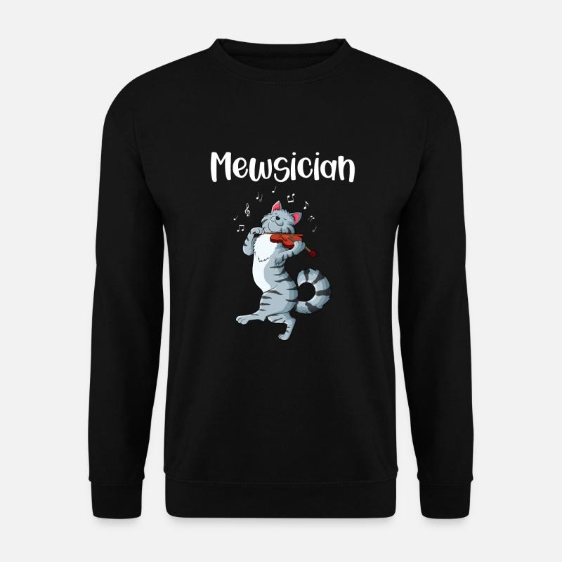 Violon Violon Viola Cello Musicien Instrument - Sweat-shirt Unisexe - noir