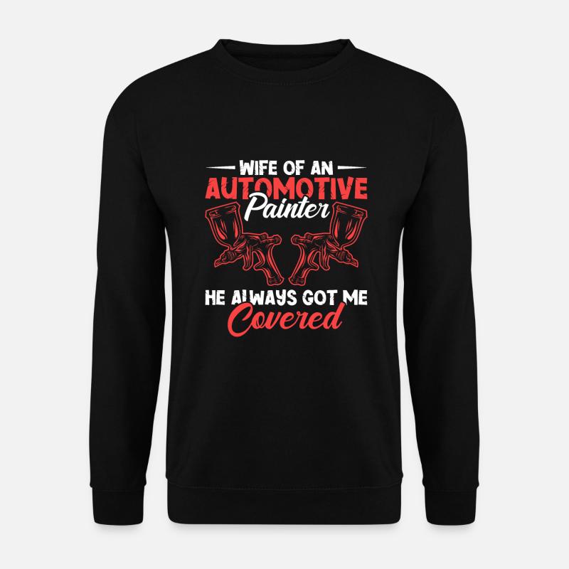 Car Painter Sprayer Paints - Unisex Sweatshirt - black