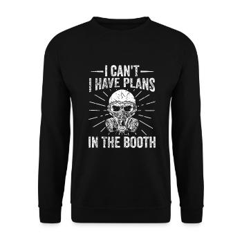 Car Painter Sprayer Paints - Unisex Sweatshirt - black - Front - Alina (178cm) & Michal (187cm)