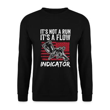 Car Painter Sprayer Paints - Unisex Sweatshirt - black - Front - Alina (178cm) & Michal (187cm)
