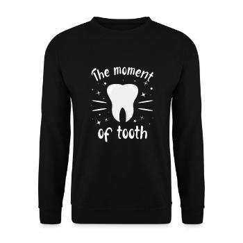 Assistant de laboratoire dentaire Assistant de laboratoire dentaire - Sweat-shirt Unisexe - noir - Devant - Alina (178cm) & Michal (187cm)