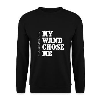 Clarinettiste Musiciens d’orchestre - Sweat-shirt Unisexe - noir - Devant - Alina (178cm) & Michal (187cm)