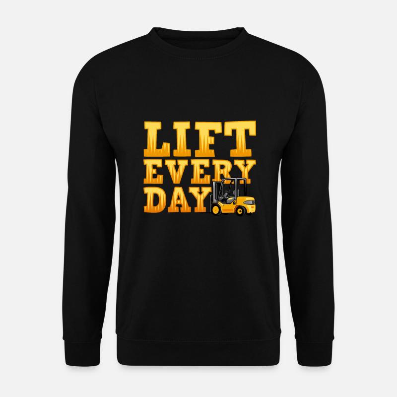 Forklift - Unisex Sweatshirt - black