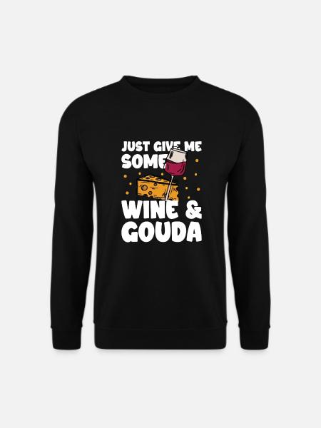 Gouda cheese - Unisex Sweatshirt - black