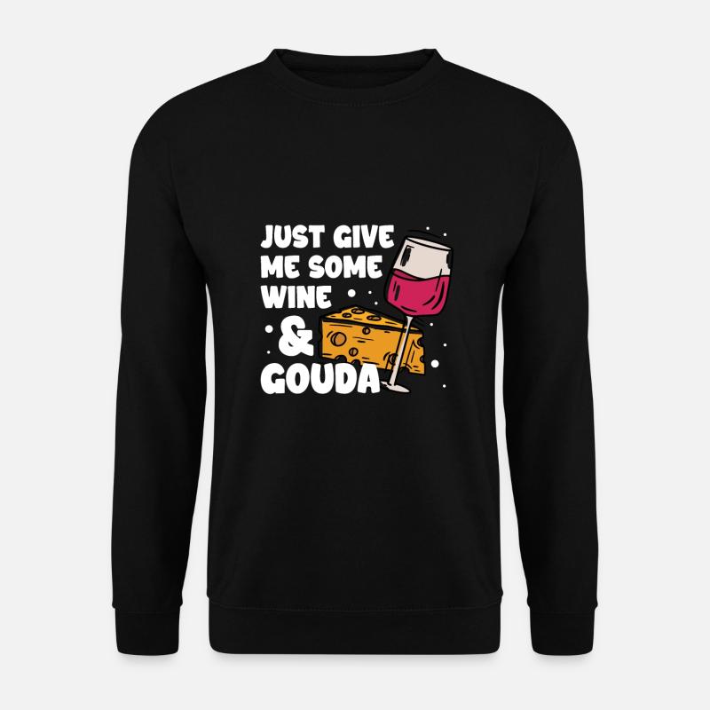 Gouda cheese - Unisex Sweatshirt - black