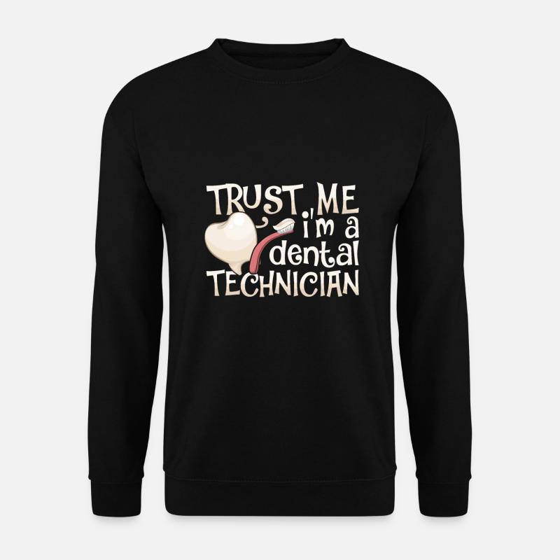 Assistant de laboratoire dentaire Assistant de laboratoire dentaire - Sweat-shirt Unisexe - noir