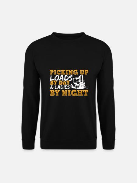 Forklift - Unisex Sweatshirt - black