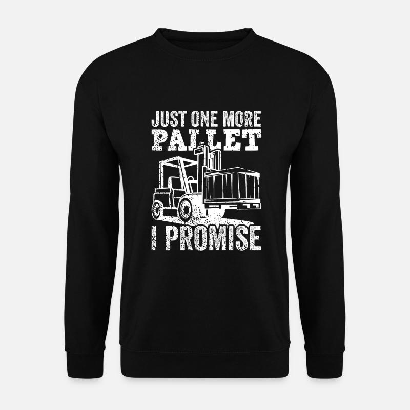 Gabelstapler - Unisex Pullover - Schwarz