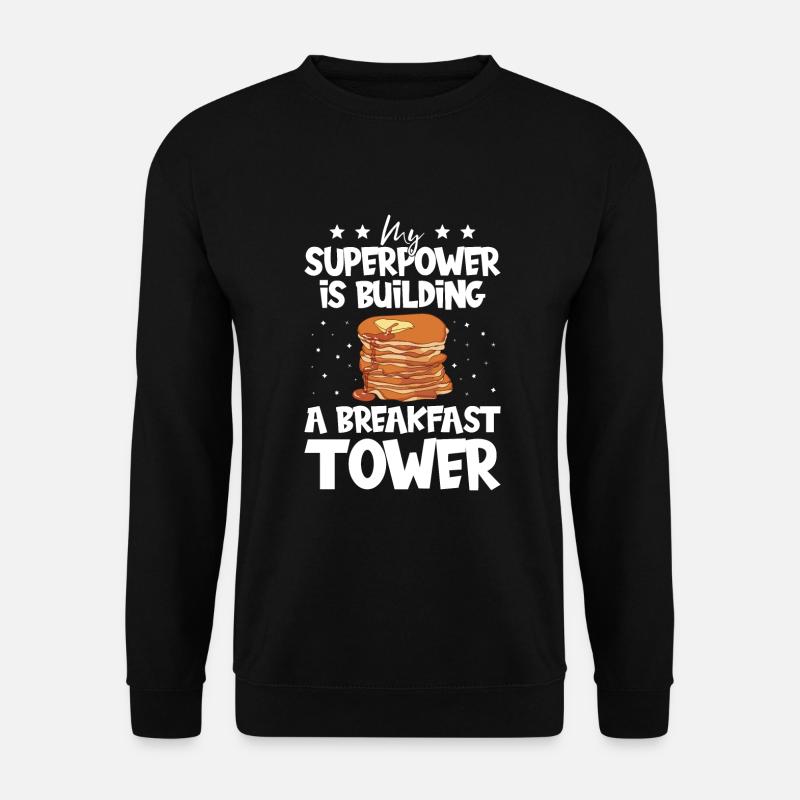 Pancakes - Unisex Sweatshirt - black