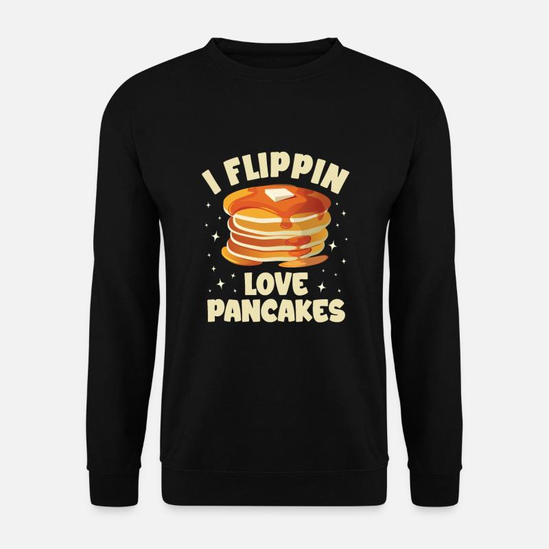 Pancakes - Unisex Sweatshirt - black