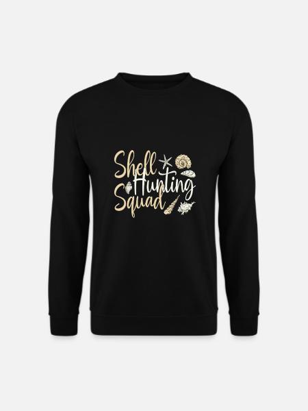 Muscheln Miesmuscheln Sammler - Unisex Pullover - Schwarz