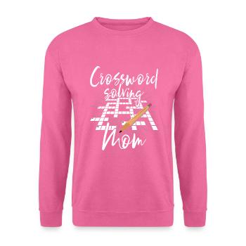 Kreuzworträtsel Lösen - Unisex Pullover - Pink - Vorne
