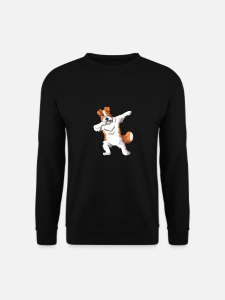 Chien Fox Terrier à poil dur - Sweat-shirt Unisexe - noir