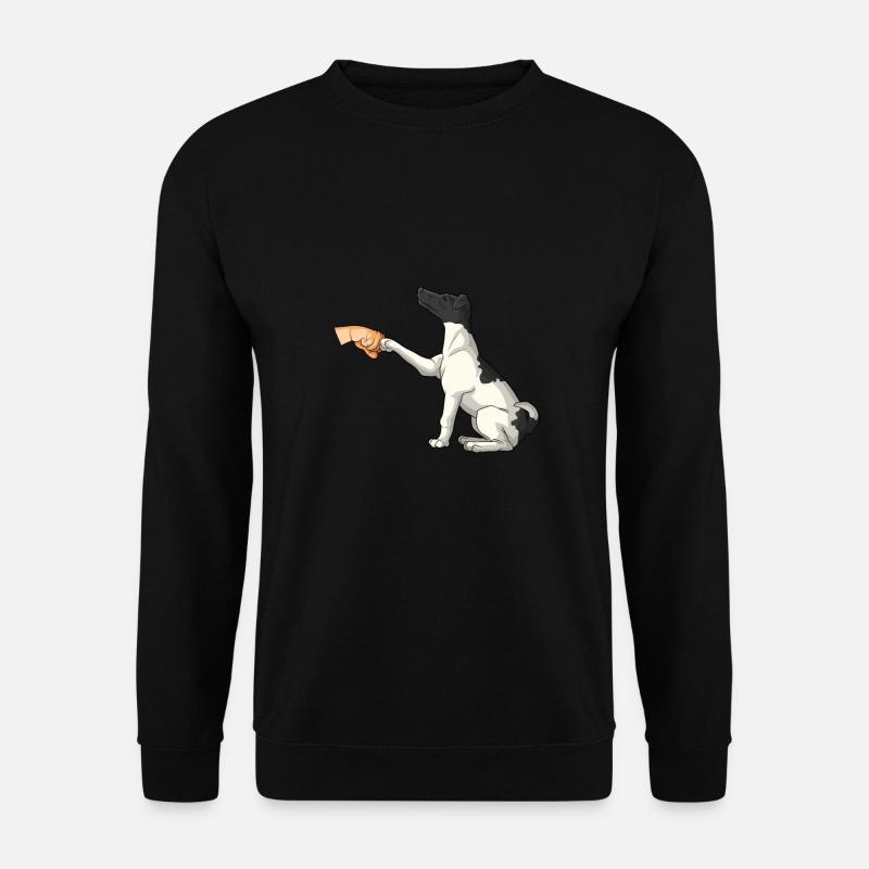 Smoothhair Fox Terrier Dog - Unisex Sweatshirt - black
