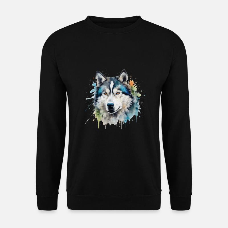 Alaskan Malamute - Unisex Sweatshirt - black