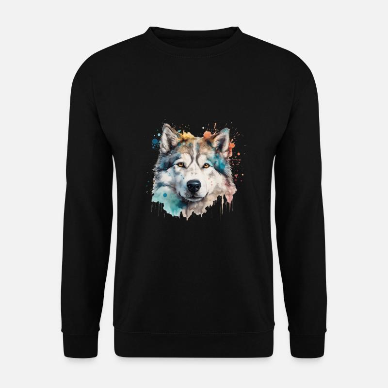 Alaskan Malamute - Unisex Sweatshirt - black