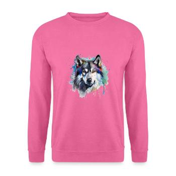 Alaskan Malamute - Unisex Sweatshirt - pink - Front