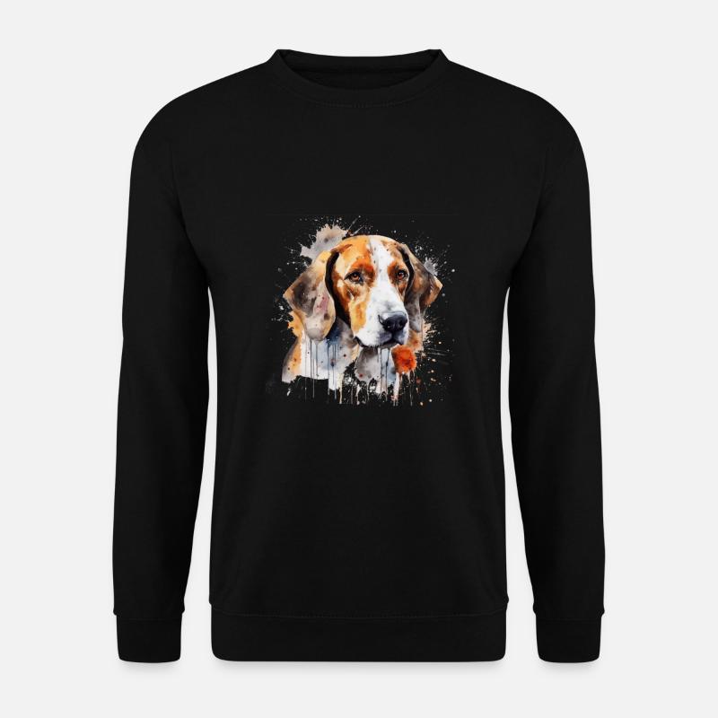 American Foxhound - Unisex Pullover - Schwarz