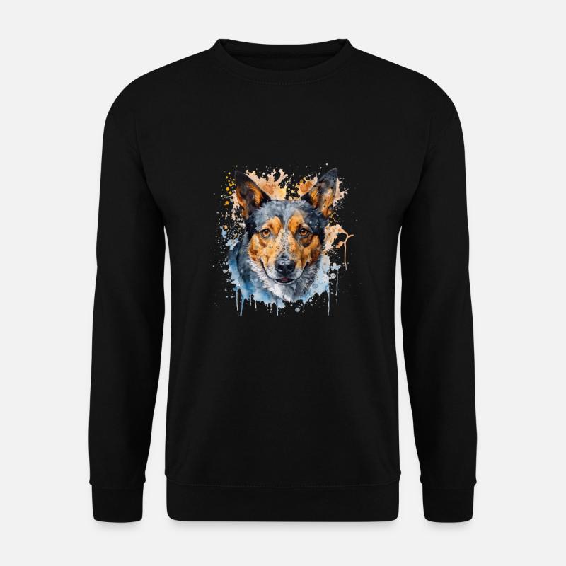 Bouvier australien - Sweat-shirt Unisexe - noir