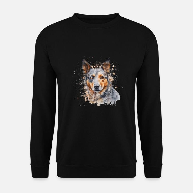 Australian Cattle Dog - Unisex Sweatshirt - black