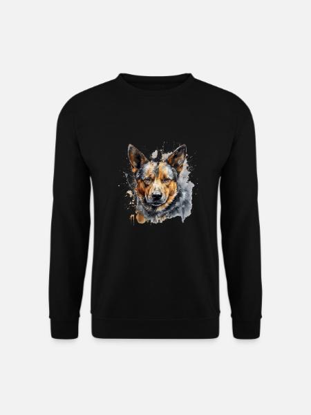 Bouvier australien - Sweat-shirt Unisexe - noir