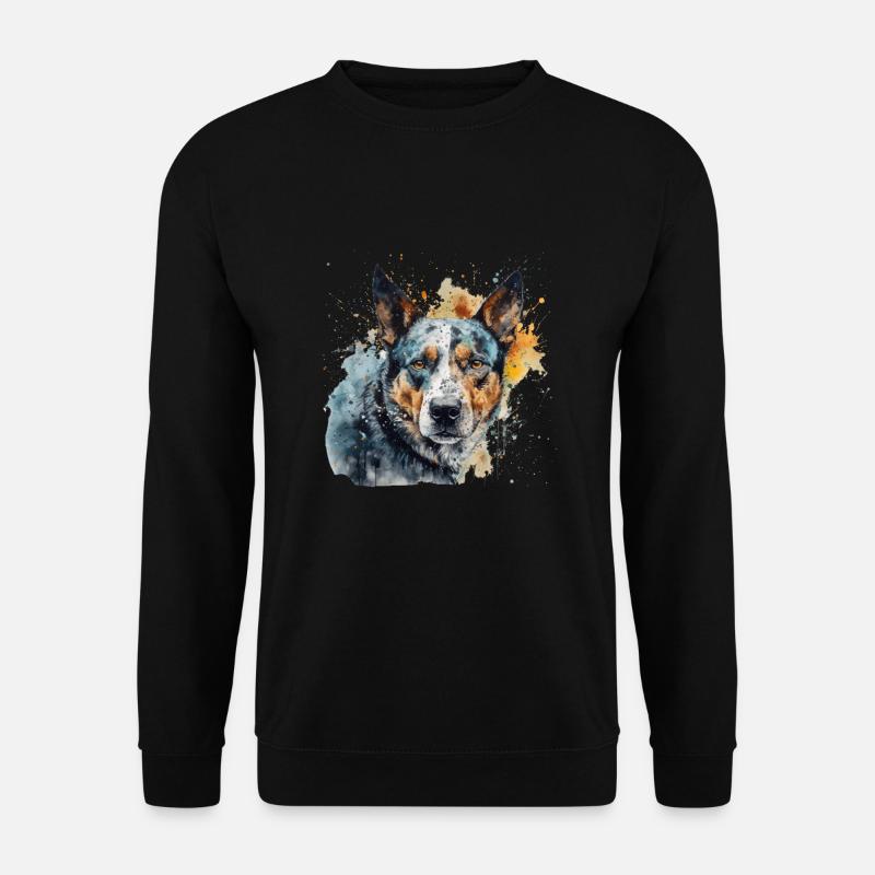 Australian Cattle Dog - Unisex Sweatshirt - black